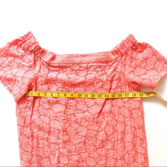 1. State Coral Off Shoulder Textured Knit Top NWOT - Picture 7 of 8